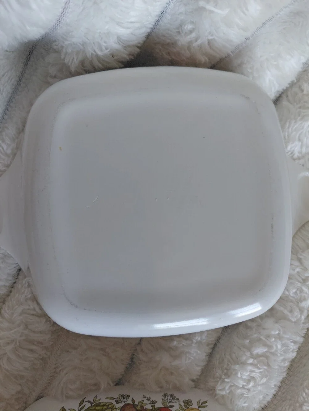 P-41-B Spice Of Life Corning Ware 1 3/4 Cup Set Of 2 With One Plastic Lid